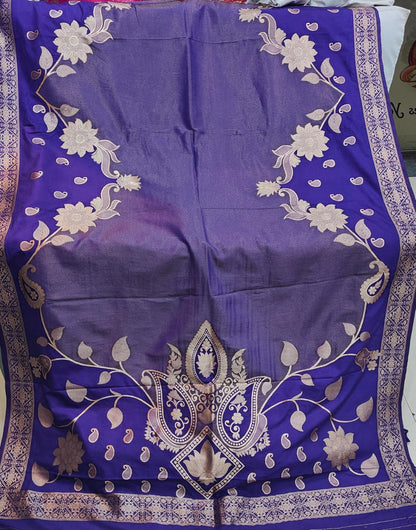 Chainya Tissue Shimmer Hand Dyeing Work Saree