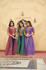 Navratri Special Faux Georgette Bandhni Print Work Kurti