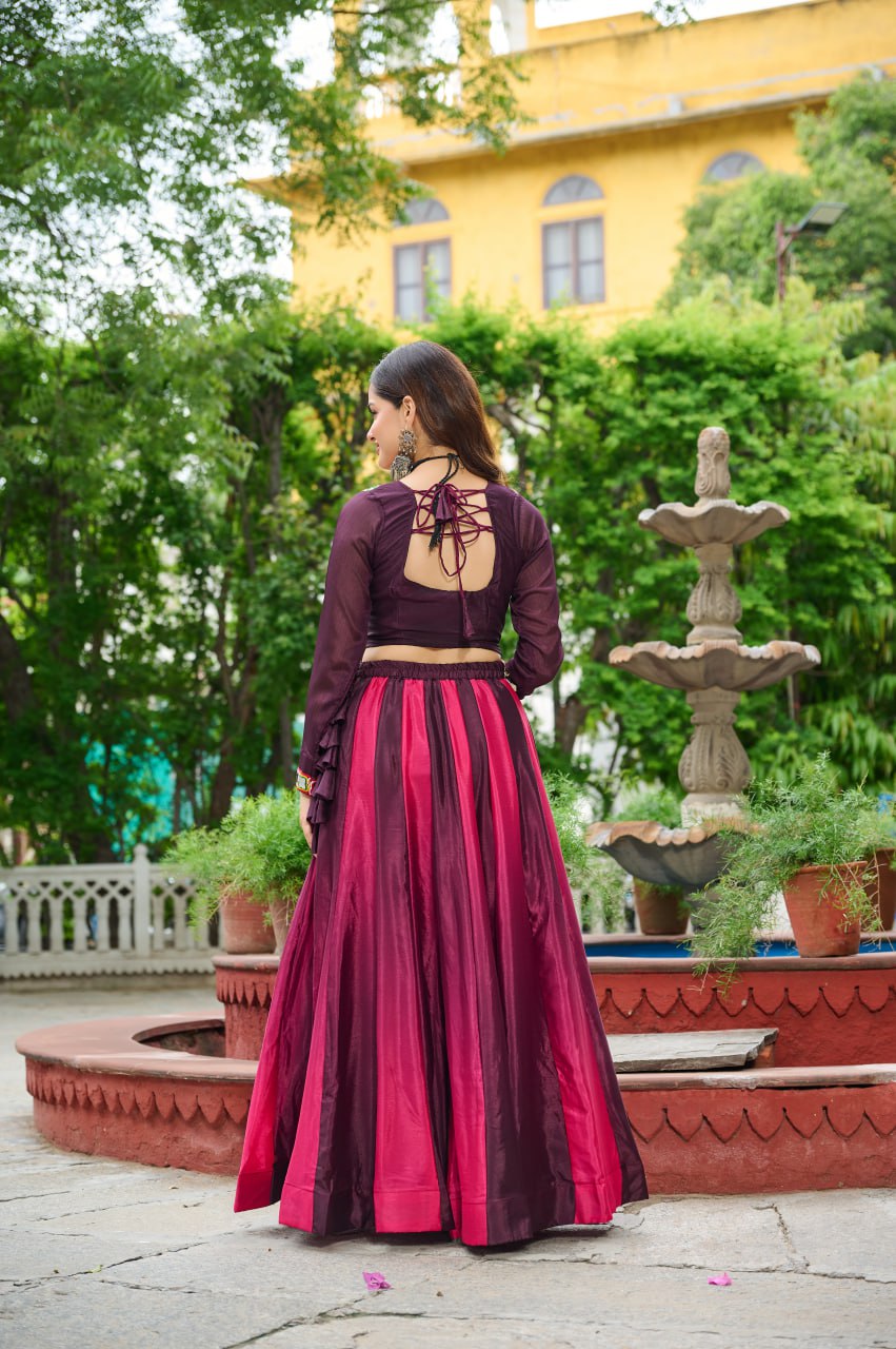 Navratri Special Kutchi Work Lehenga Set
