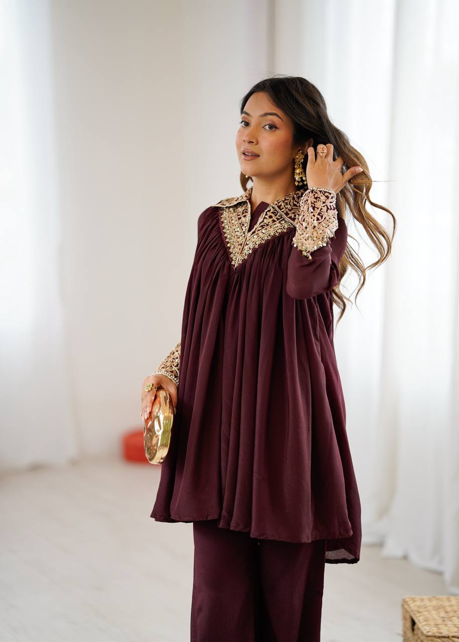 PERFECT COMBINATION LOOK STYLISH CO-ORD SET