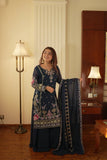 Rama Color Fox Georgette With Sequience Embroidery Work Kurti Plazzo