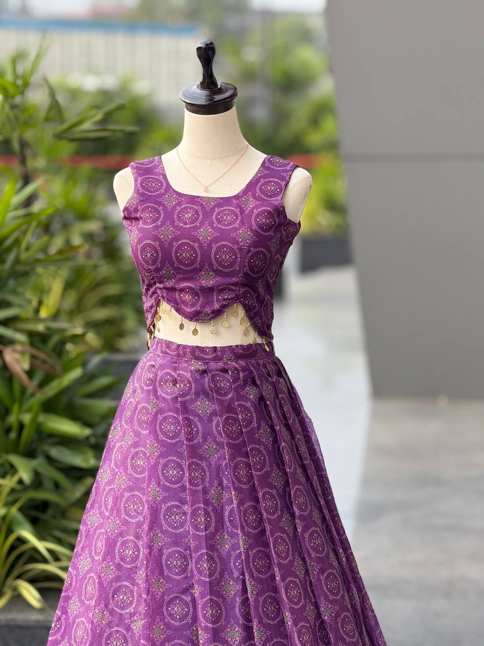 You gonna love elegance with Modern touch ,Here we Presenting Exclusive Designer  lehnga Design 🌸