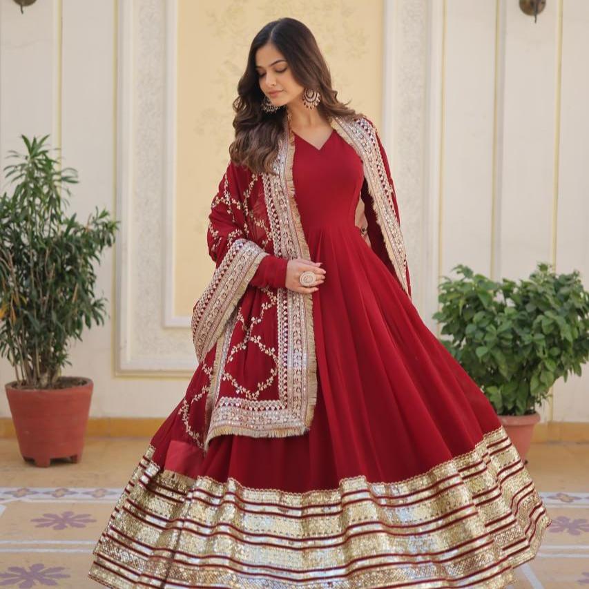 Trending Wedding Perfect Anarkali Gown